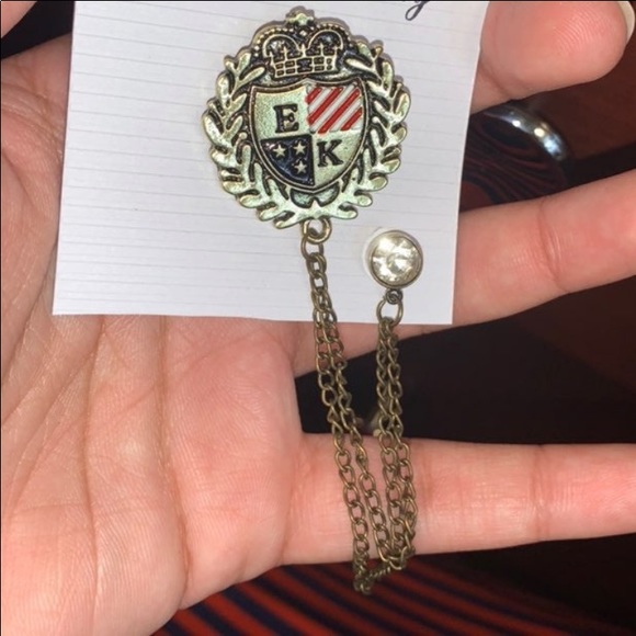 Collar accessories brooch for men - Picture 3 of 7